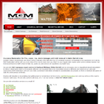 Website design and development in CSS, SEO work and AdWords campaign for MGM Restoration in MI